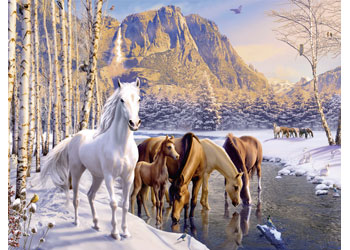Ravensburger - Winter Horses Puzzle 200pc