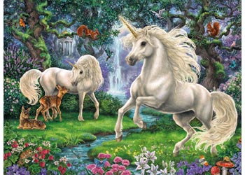 Rburg - Mystical Unicorns Puzzle 200pc