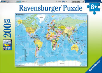 Rburg - Map of the World 200pc