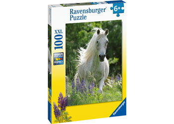 Rburg - Horse in Flowers Puzzle 100pc
