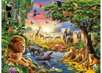 Rburg - At the Watering Hole Puzzle 300pc