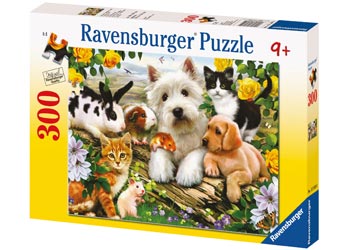 Rburg - Happy Animal Babies Puzzle 300pc