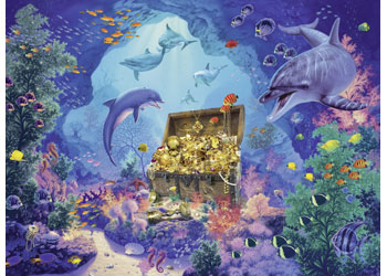 Ravensburger - Deep Sea Treasure Puzzle 300 pieces