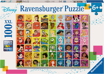 Ravensburger - Disney Color Palette 100 Pc Puzzle