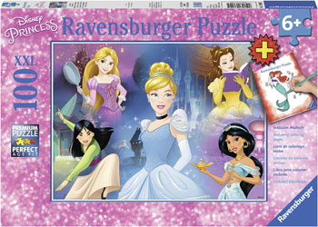 Rburg - Disney Charming Princess COLOUR BK 100pc
