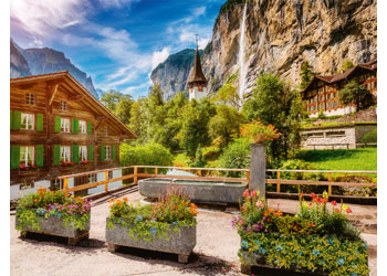 Ravensburger - Lauterbrunnen, Switzerland Puz 500pc