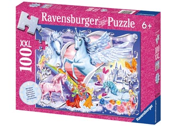 Rburg - Amazing Unicorns Puzzle Glitter 100pc