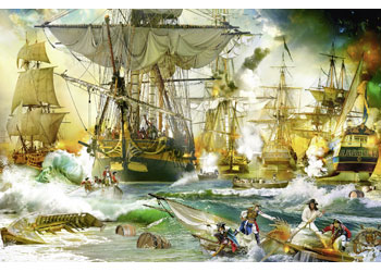 Ravensburger - Battle on High Sea Puzzle 5000pc