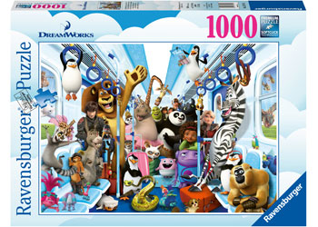 Ravensburger - Disney DreamWorks Family on Tour 1000pc