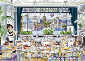 Ravensburger - Wanderlust London Tea Party 1000pc