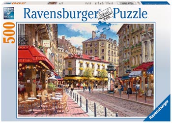 Ravensburger - Quaint Shops Puzzle 500 pieces