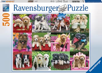 Rburg - Puppy Pals Puzzle 500pc
