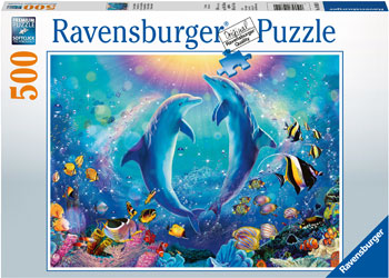 Ravensburger - Dancing Dolphins Puzzle 500pc