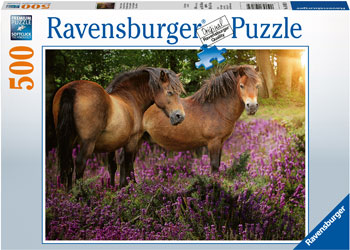 Ravensburger - Ponies in the Flowers Puzzle 500pc