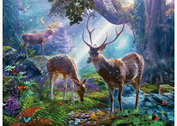 Ravensburger - Deer in the Wild Puzzle 500pc