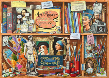 Rburg - The Artists Cabinet 1000pc