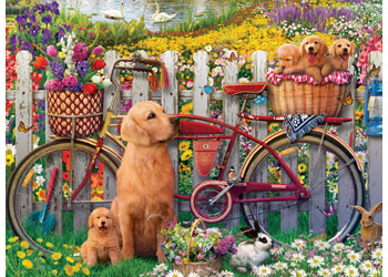 Rburg - Cute Dogs in the Garden 500pc