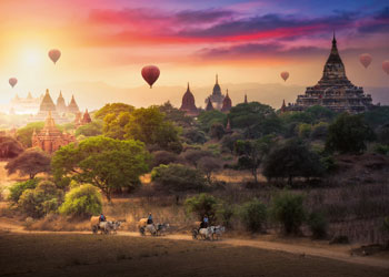 Ravensburger - Hot Air Balloons over Myanmar 1000pc