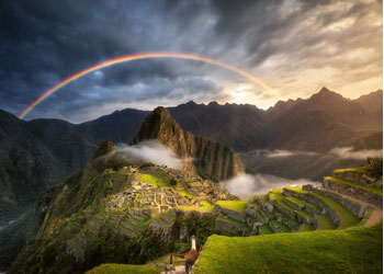 Ravensburger - Rainbow over Machu Picchu Peru 1000pc