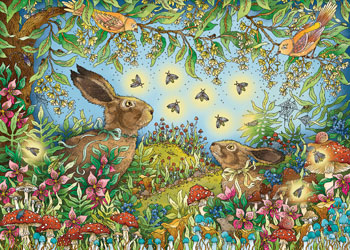 Ravensburger - Nocturnal Forest Magic Puzzle 1000pc