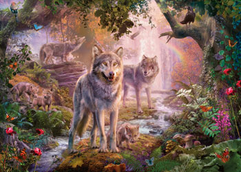 Rburg - Summer Wolves Puzzle 1000pc