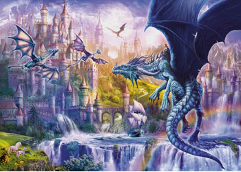 Ravensburger - Dragon Castle Puzzle 1000pc