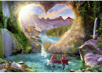 Ravensburger - Heartview Cave Puzzle 1000pc