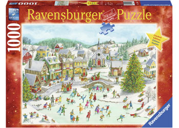 Ravensburger - Playful Christmas Day Puzzle 1000pc