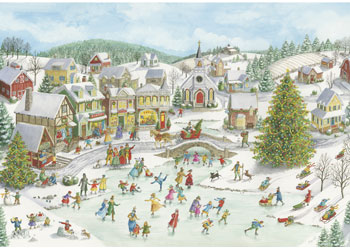 Ravensburger - Playful Christmas Day Puzzle 1000pc