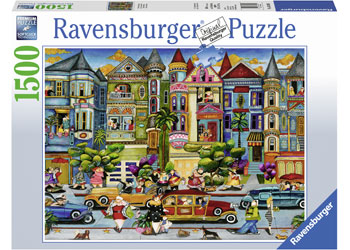 Ravensburger - The Painted Ladies Puzzle 1500pc