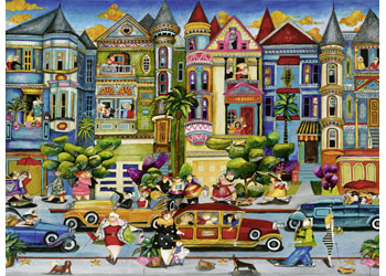 Ravensburger - The Painted Ladies Puzzle 1500pc