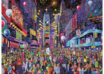 Rburg - New Years in Times Square 500pc