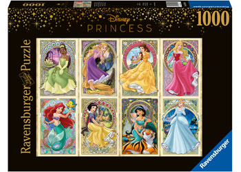 Rburg - Disney Art Nouveau Princesses 1000pc
