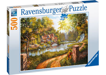 Rburg - Cottage by the River Puzzle 500pc