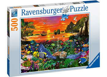 Rburg - Turtle in the Reef Puzzle 500pc