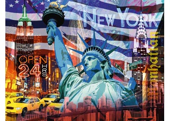 Ravensburger - New York Collage 2000pc Puzzle