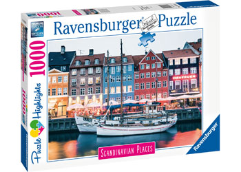 Rburg - Copenhagen Denmark Puzzle 1000pc