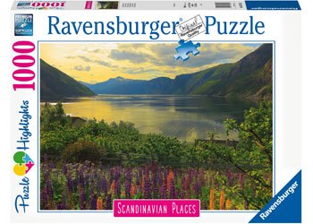 Rburg - Fjord in Norway Puzzle 1000pc