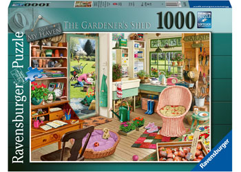 Rburg - My Haven No 8 the Gardeners Shed 1000pc