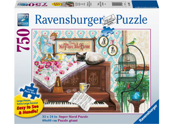 Rburg - Piano Cat Puzzle 750pcLF