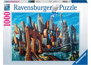 Rburg - Welcome to New York Puzzle 1000pc
