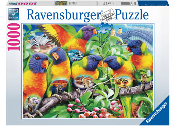 Rburg - Land of the Lorikeet Puzzle 1000pc