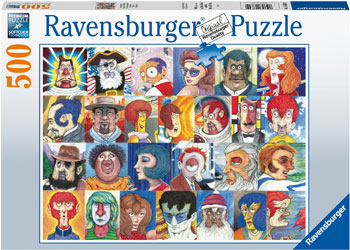 Rburg - Typefaces Puzzle 500pc