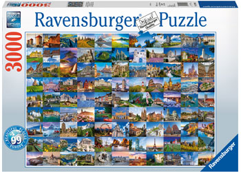 Rburg - 99 Beautiful Places of Europe 3000pc