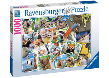 Ravensburger - A Traveler's Animal Journal 1000pc