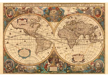 Rburg - Historical World Map Puzzle 5000pc