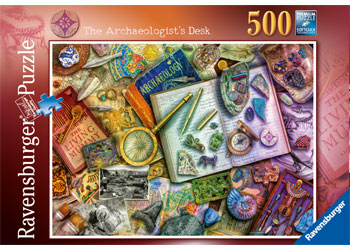 Ravensburger - The Archaeologist's Desk 500pc