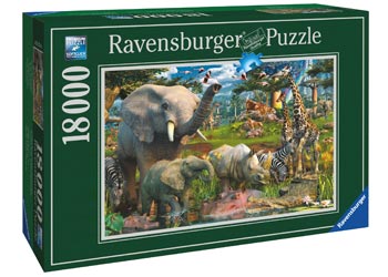 Rburg - At the Waterhole Puzzle 18000pc