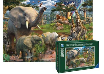 Rburg - At the Waterhole Puzzle 18000pc