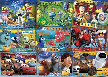 Rburg - Disney Pixar Movies 1 Puzzle 1000pc